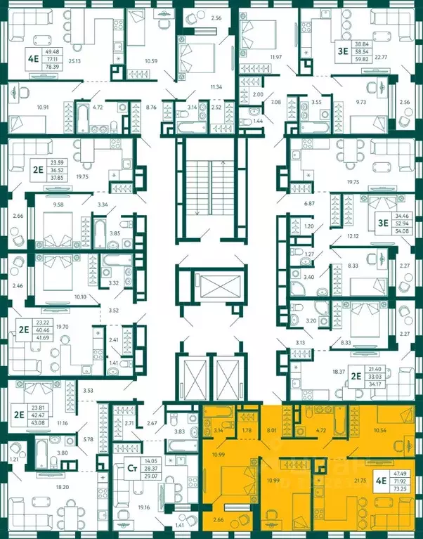 3-к кв. Башкортостан, Уфа Зеленая Роща жилрайон, Терле Парк жилой ... - Фото 2