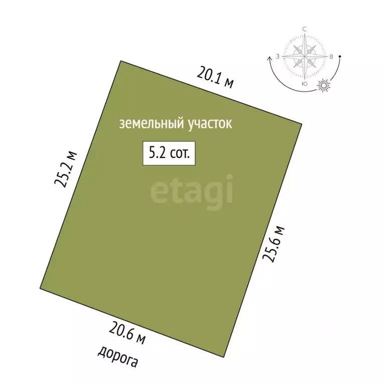 Участок в Ханты-Мансийский АО, Сургут Крылья Сургута садовое ... - Фото 1