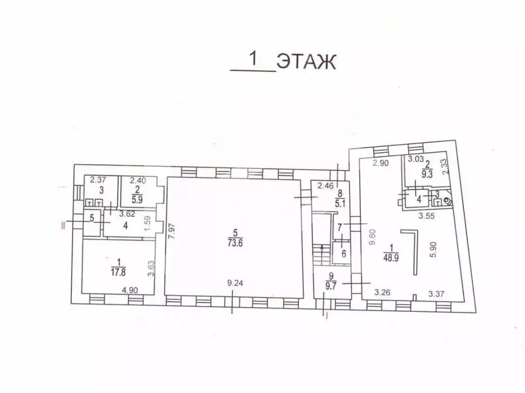 Помещение свободного назначения в Москва Люсиновская ул., 7/8С1 (380 ... - Фото 2