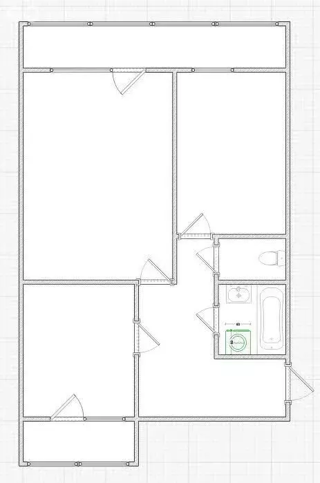 3-комнатная квартира: Кострома, Рабочий проспект, 34 (51 м) - Фото 0