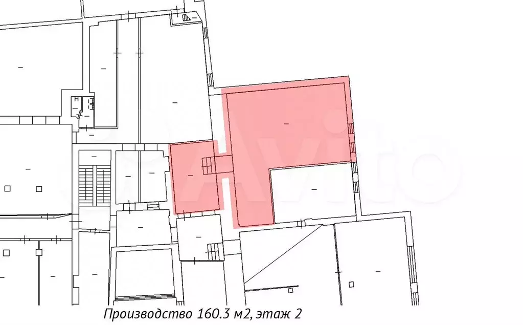 Производство 160.3 м, грузовой лифт, зона разгрузки - Фото 0