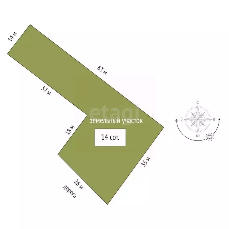 Участок в Калужская область, Дзержинский район, Совхоз Чкаловский ... - Фото 2