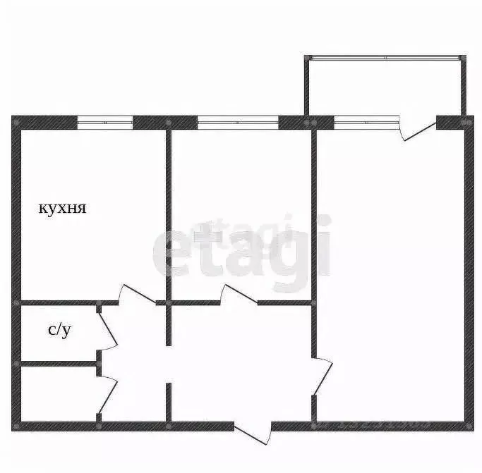 2-к кв. Челябинская область, Миасс Азовская ул., 17 (50.8 м) - Фото 1