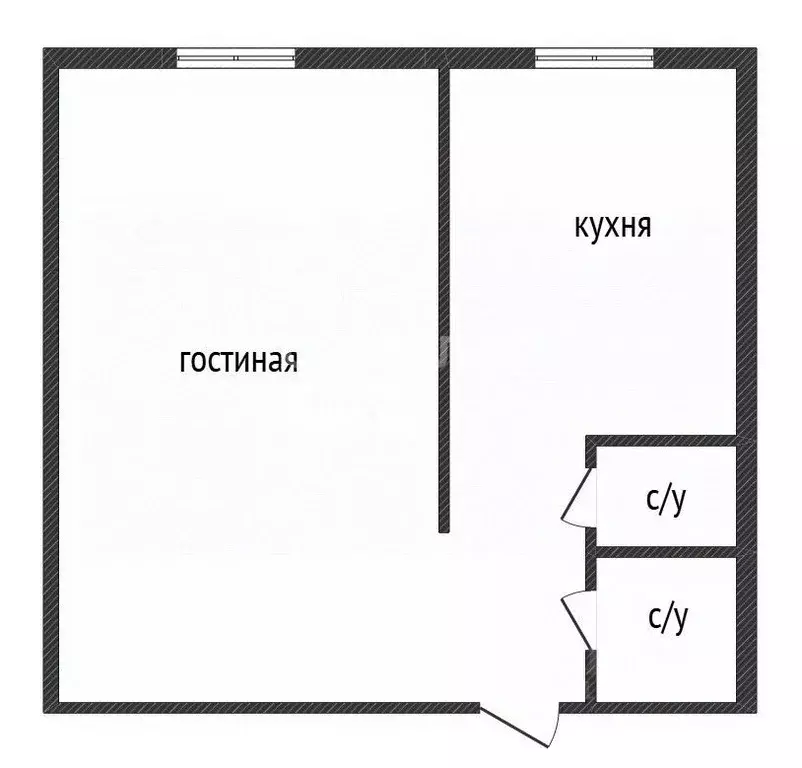 1-к кв. Челябинская область, Миасс ул. Лихачева, 26 (35.0 м) - Фото 2