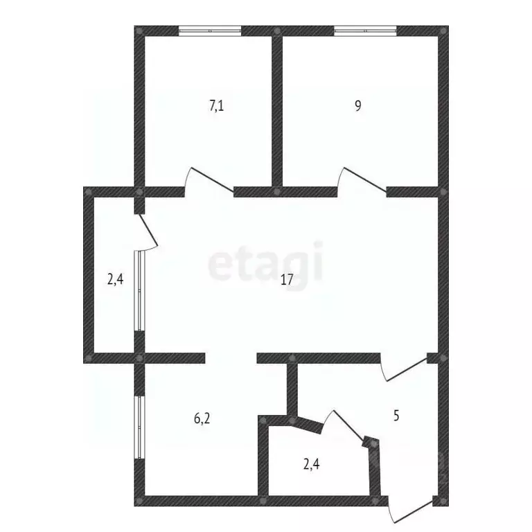 3-к кв. Дагестан, Махачкала ул. Айвазовского, 2 (50.0 м) - Фото 1
