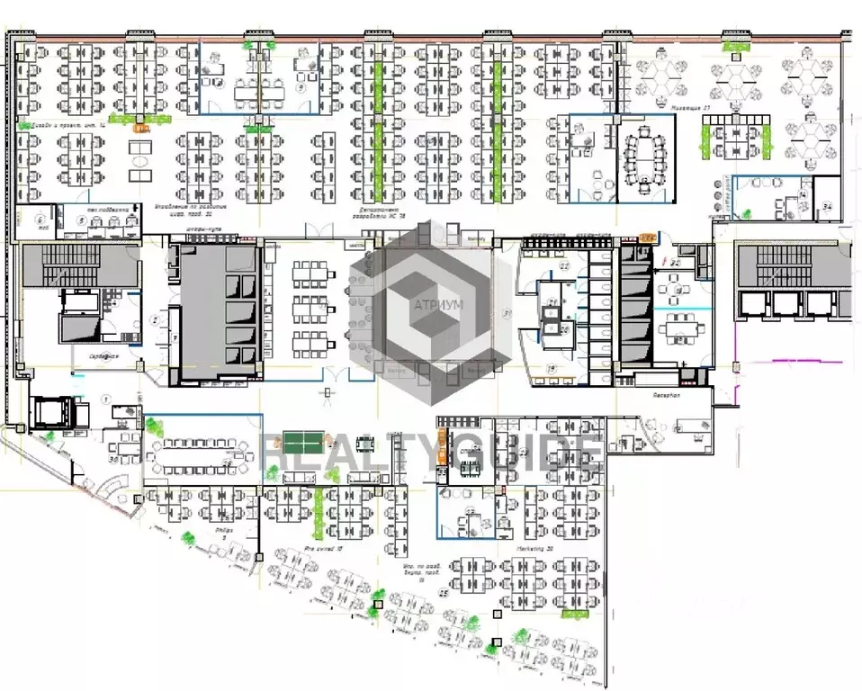 Офис в Москва пер. Романов, 4 (1847 м) - Фото 1