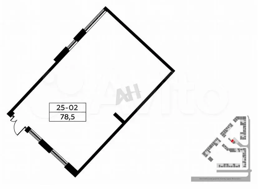 Продажа магазина 78.5 м2 Коммунарка Калужское - Фото 1