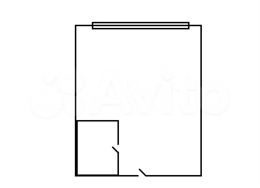 1-к. квартира, 16 м, 2/5 эт. - Фото 0