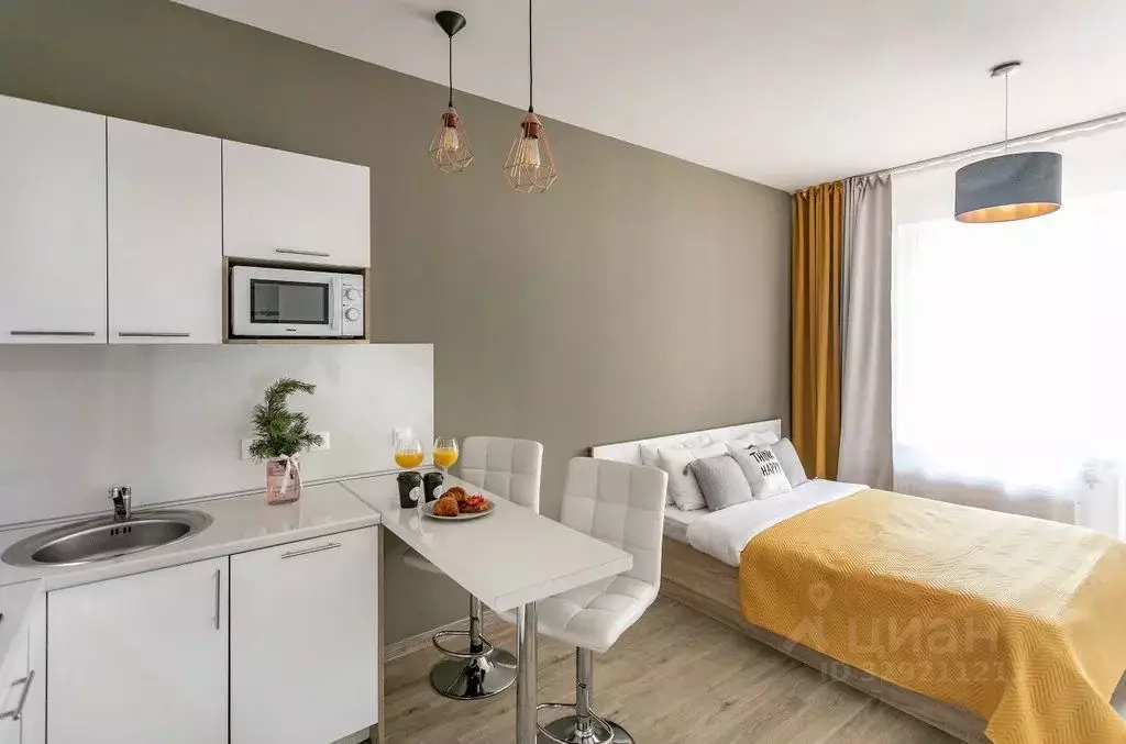 Студия Санкт-Петербург 5-й Предпортовый проезд, 2 (26.0 м) - Фото 1
