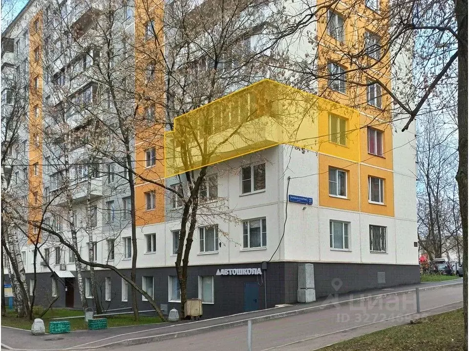 3-к кв. Москва ул. Маршала Захарова, 27 (53.8 м) - Фото 2