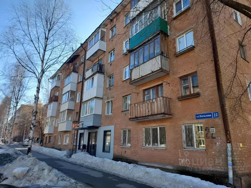Комната Пермский край, Пермь ул. Качалова, 22 (13.6 м) - Фото 0