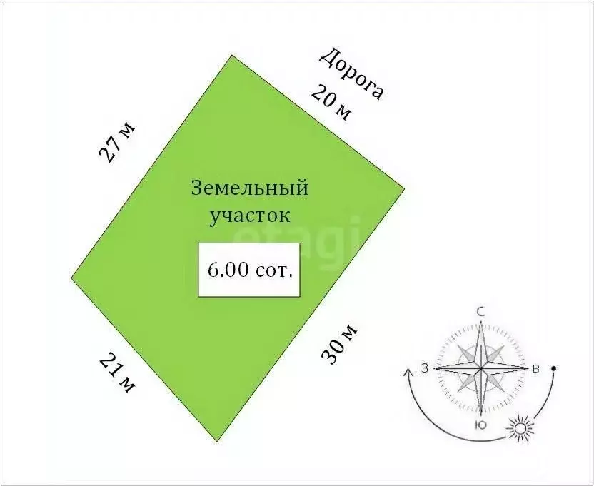 Участок в Крым, Кировский район, Первомайское с/пос, Заря СНТ пер. ... - Фото 1