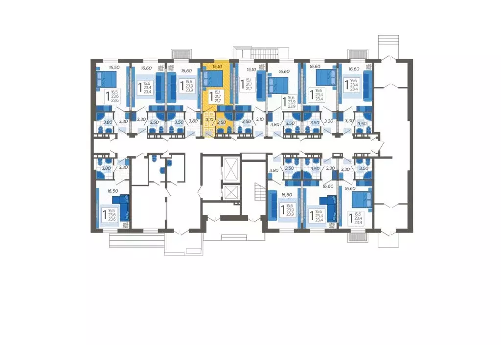 Квартира-студия: Сочи, улица Искры, 88с4 (22.9 м) - Фото 1