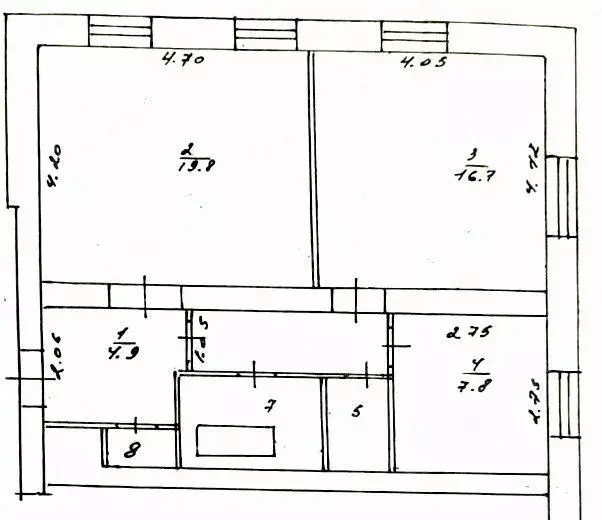 2-к кв. Тверская область, Тверь ул. 15 лет Октября, 8 (58.8 м) - Фото 2