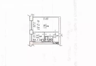 1-комнатная квартира: Омск, Космический проспект, 18А (29.3 м) - Фото 2
