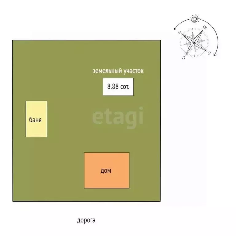 Дом в Костромская область, Сусанинский район, Северное с/пос, д. ... - Фото 2