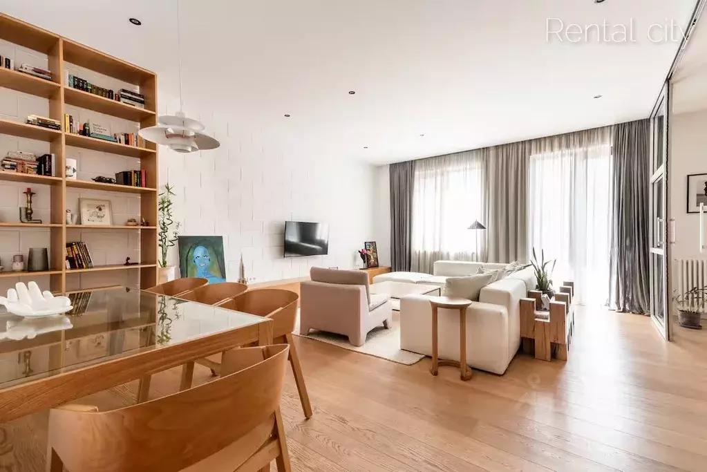 3-к кв. Москва 2-я Черногрязская ул., 6к1 (108.0 м) - Фото 1