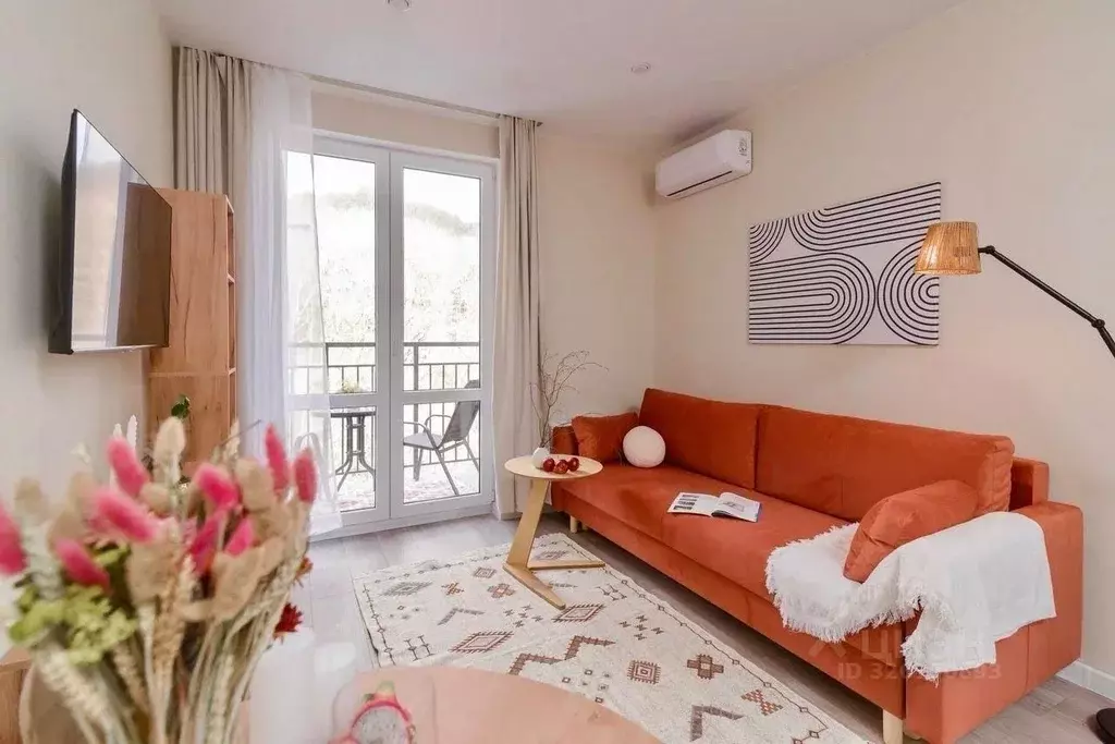 Студия Краснодарский край, Сочи ул. Искры, 88к3 (25.5 м) - Фото 1