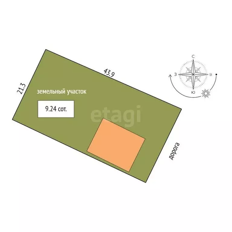 Дом в Троицк, улица имени Н.Г. Тарасова (120 м) - Фото 1