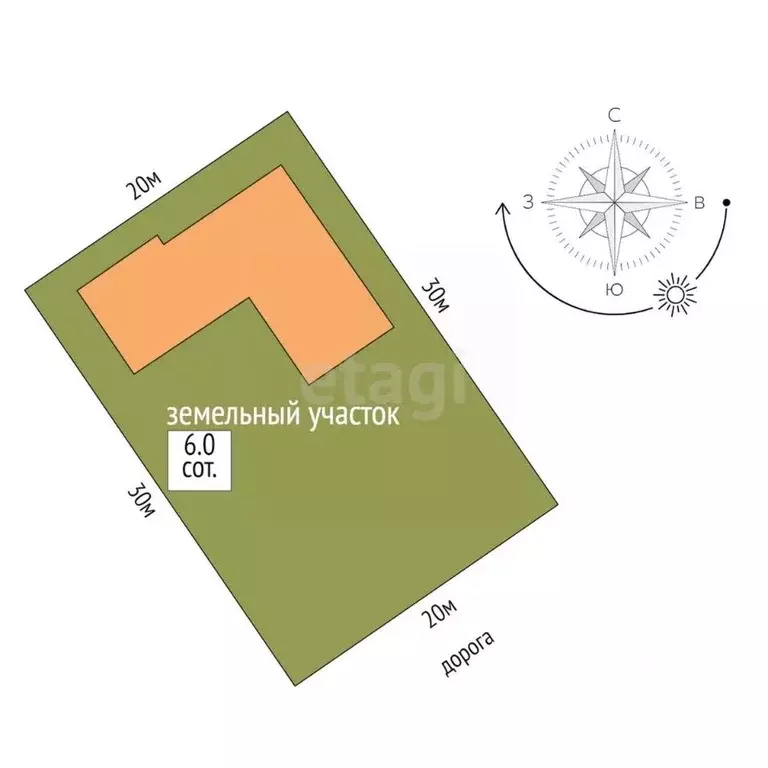 Дом в Ямало-Ненецкий АО, Новый Уренгой Северное Сияние ДНТ, ул. ... - Фото 2