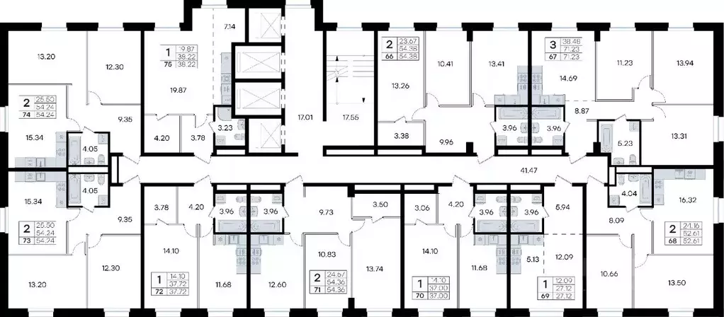 1-к кв. Приморский край, Владивосток ул. Тухачевского, 80 (37.0 м) - Фото 1