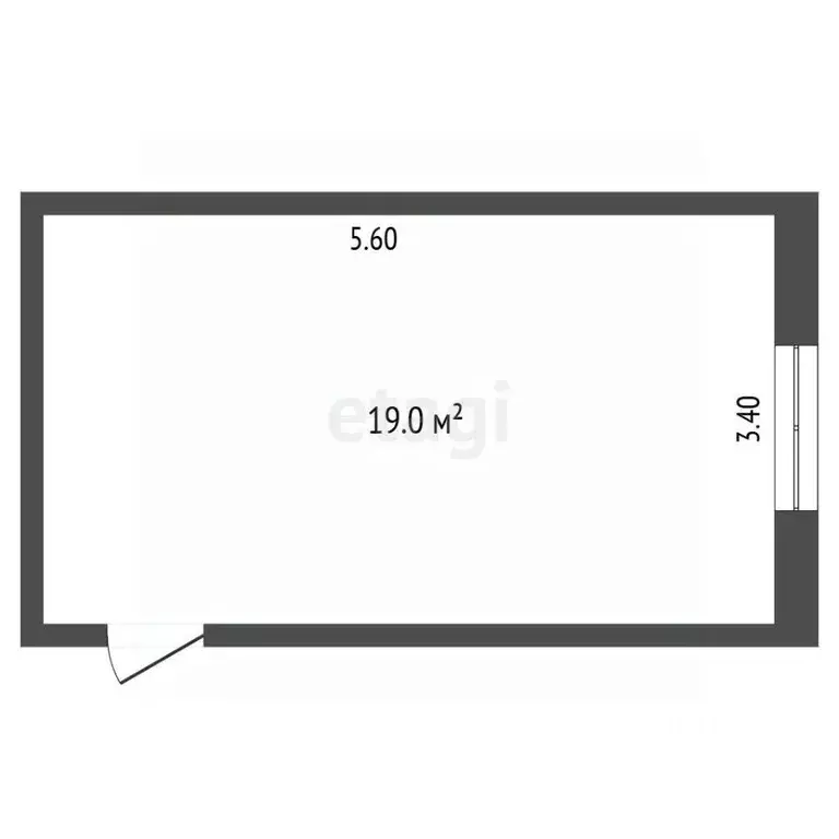 Комната Мордовия, Саранск Студенческая ул., 12 (19.0 м) - Фото 2