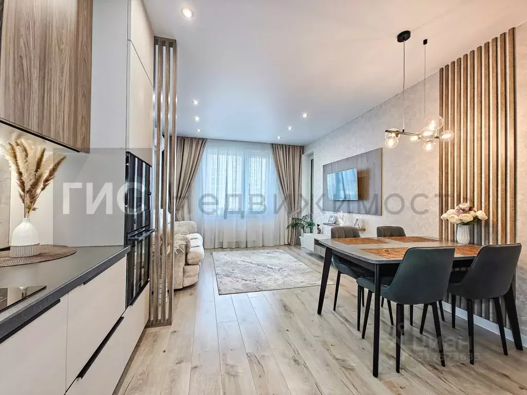 3-к кв. Новосибирская область, Новосибирск ул. Декабристов, 41 (93.6 ... - Фото 1