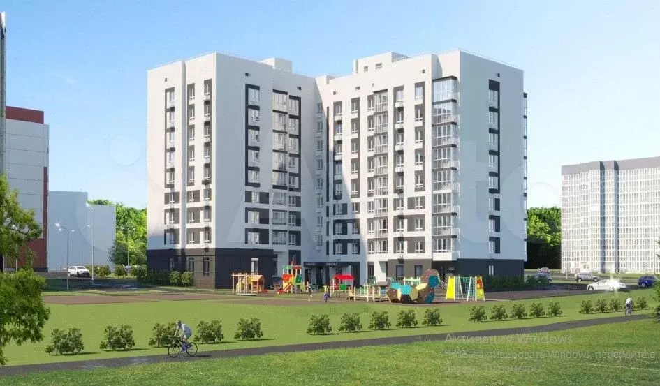 2-к. квартира, 59,1 м, 8/9 эт. - Фото 0
