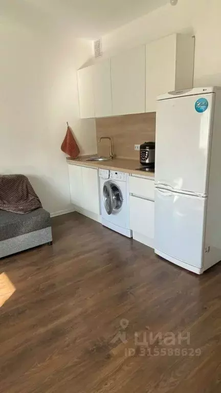 Студия Санкт-Петербург ул. Пахомовская, 26 (18.6 м) - Фото 0