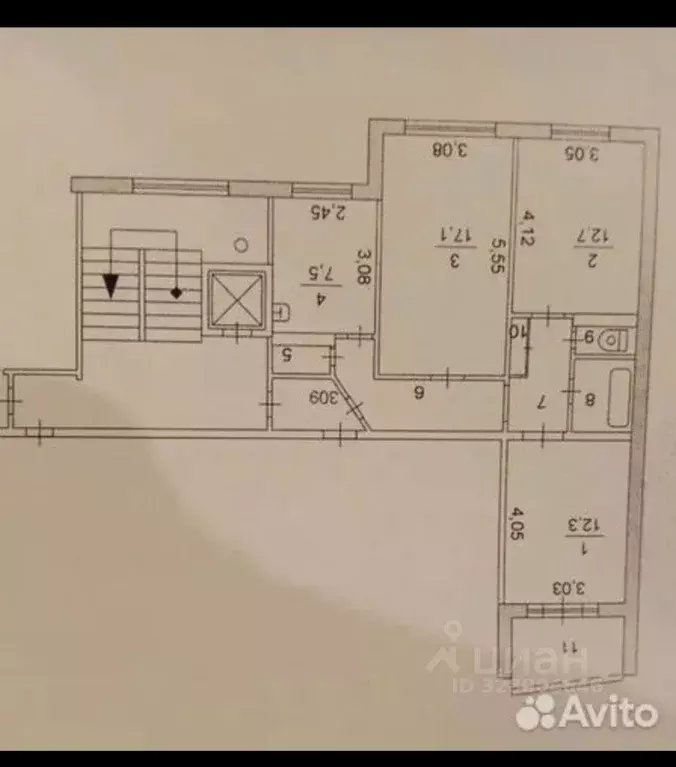 3-к кв. Челябинская область, Челябинск ул. 3-го Интернационала, 70 ... - Фото 0