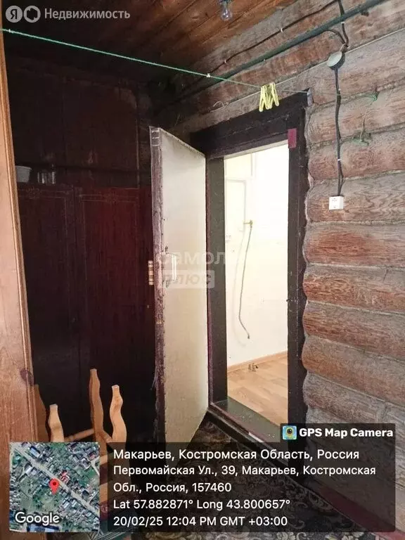 1-комнатная квартира: Макарьев, Первомайская улица, 39 (29 м) - Фото 2