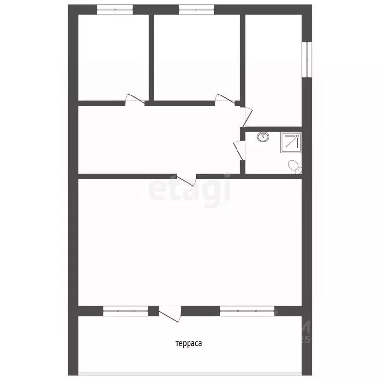 Дом в Крым, Симферопольский район, Добровское с/пос, Мраморное ... - Фото 1