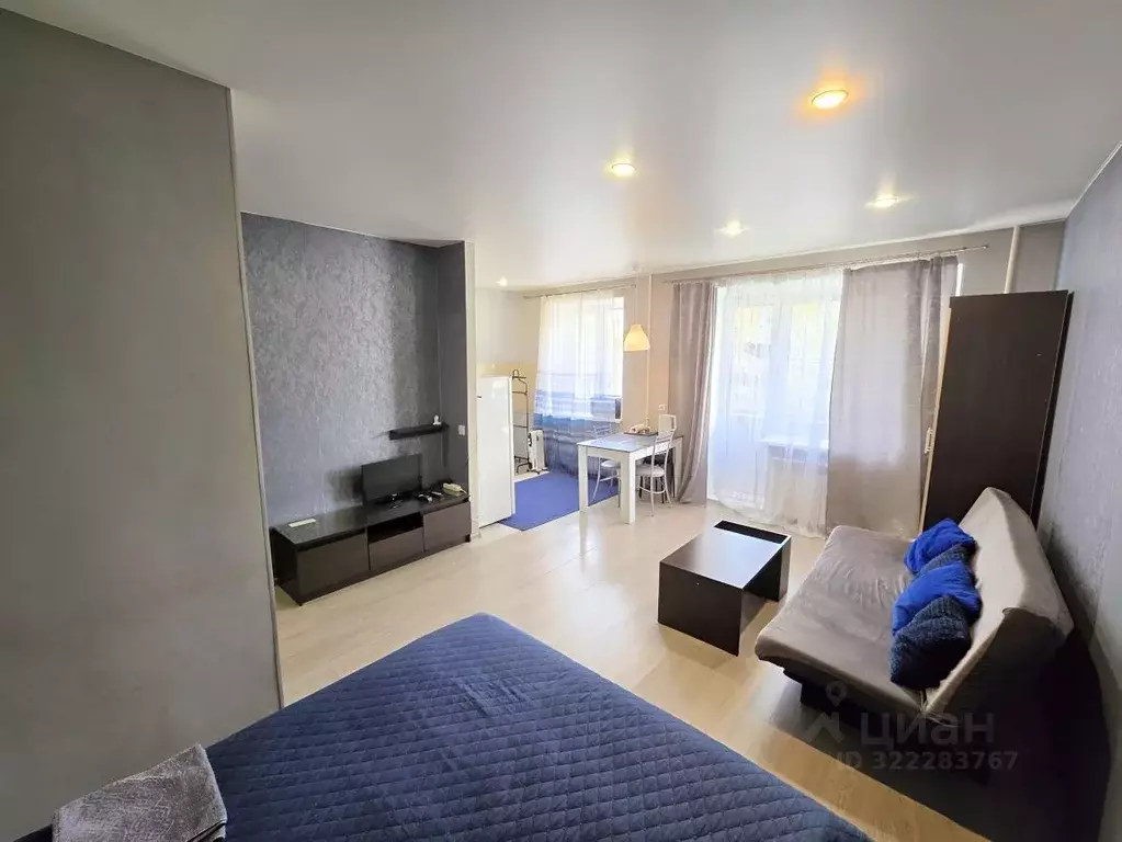 1-к кв. Свердловская область, Екатеринбург ул. Мира, 2 (31.2 м) - Фото 0