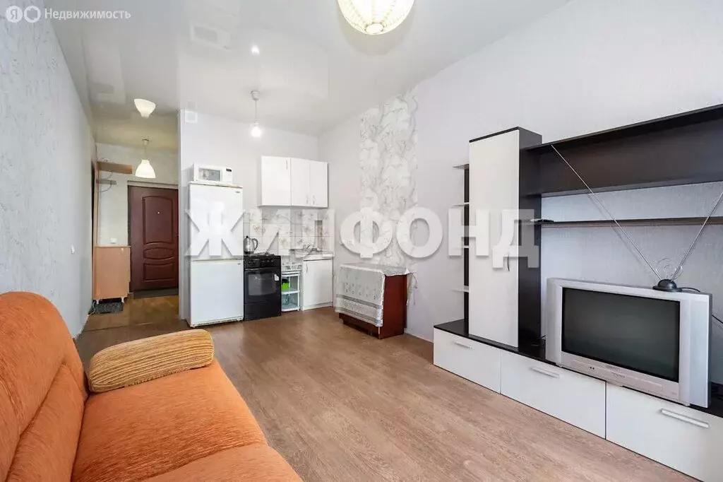 Квартира-студия: Новосибирск, улица Фадеева, 66/4 (23.4 м) - Фото 1