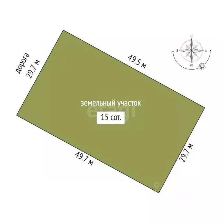 Участок в Крым, Кировский район, Журавское с/пос, с. Тутовка ул. Джами ... - Фото 1