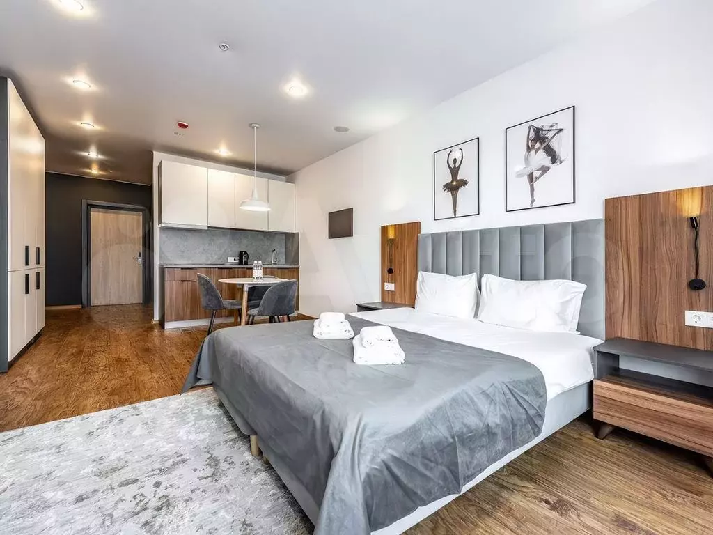 Квартира-студия, 30,4 м, 6/6 эт. - Фото 1