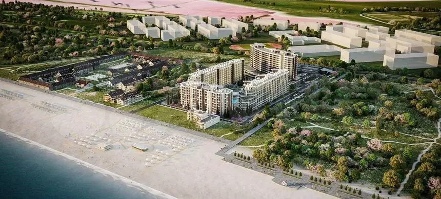 Квартира-студия, 35,3 м, 3/9 эт. - Фото 1