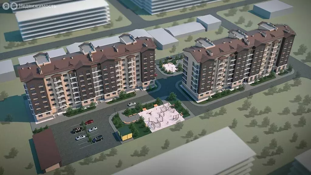 1-комнатная квартира: Владикавказ, улица Курсантов-Кировцев, 27А (57.6 ... - Фото 1