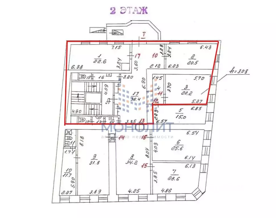 Офис в Москва Верхняя Радищевская ул., 17/2С2 (104 м) - Фото 2