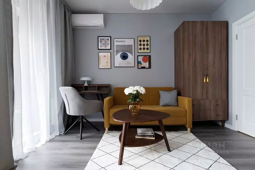 Студия Санкт-Петербург Уральская ул., 25 (26.7 м) - Фото 2