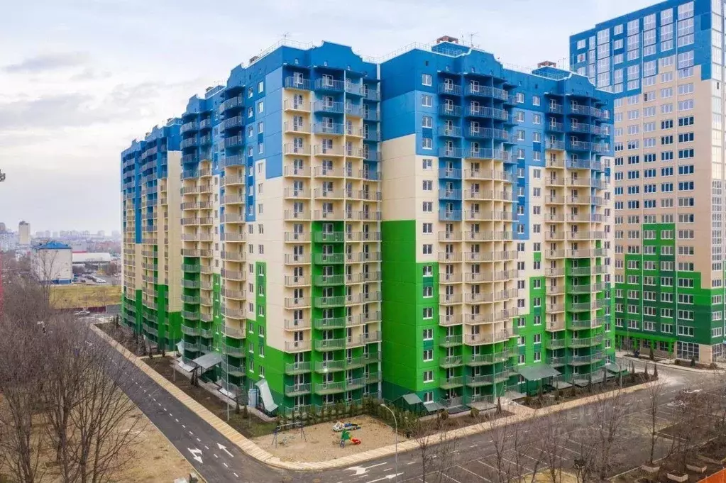 1-к кв. Краснодарский край, Краснодар ул. Карякина, 5к1 (35.1 м) - Фото 0
