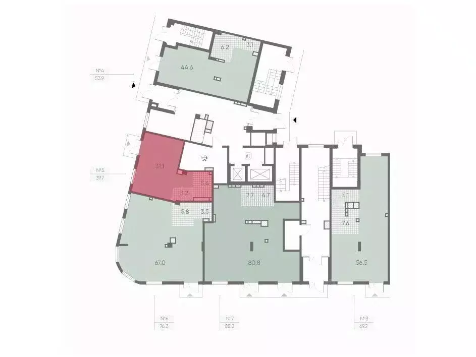 Офис в Санкт-Петербург Партизанская ул., 5 (40 м) - Фото 2