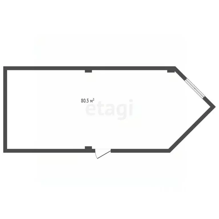 Офис в Крым, Феодосия ул. Циолковского, 10Б (81 м) - Фото 2