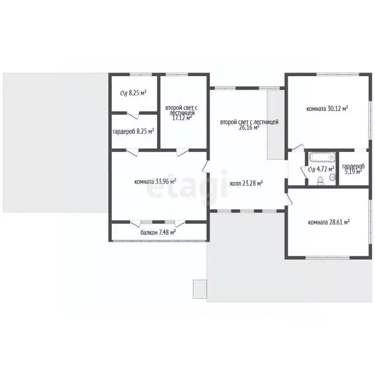 Дом в Ленинградская область, Всеволожский район, Бугровское городское ... - Фото 2