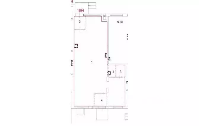 Торговая площадь в Москва Новогиреевская ул., 5Ак2 (132 м) - Фото 2