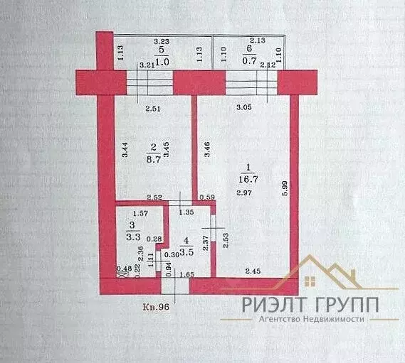 1-к кв. Татарстан, Казань ул. Рауиса Гареева, 98 (32.2 м) - Фото 2
