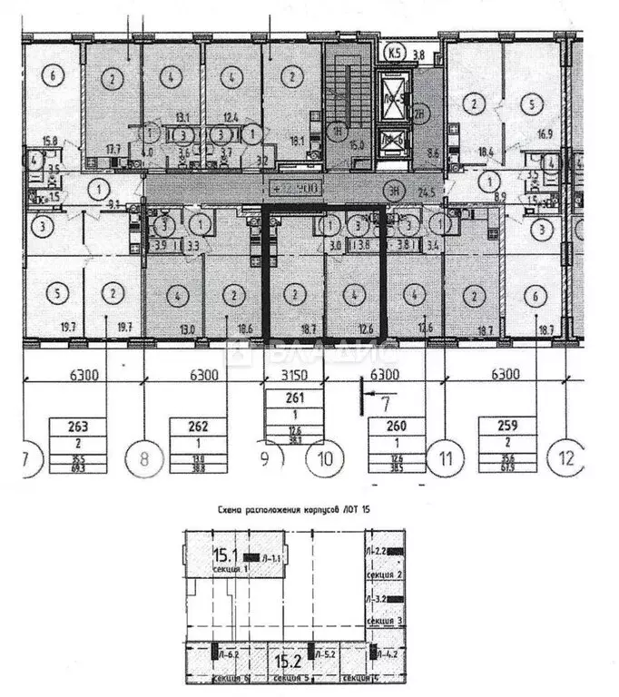 2-комнатная квартира: Москва, улица Архитектора Щусева, 2к1 (38.1 м) - Фото 1