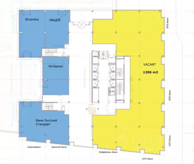 Офис в Москва Ленинградское ш., 16АС4 (1206 м) - Фото 2