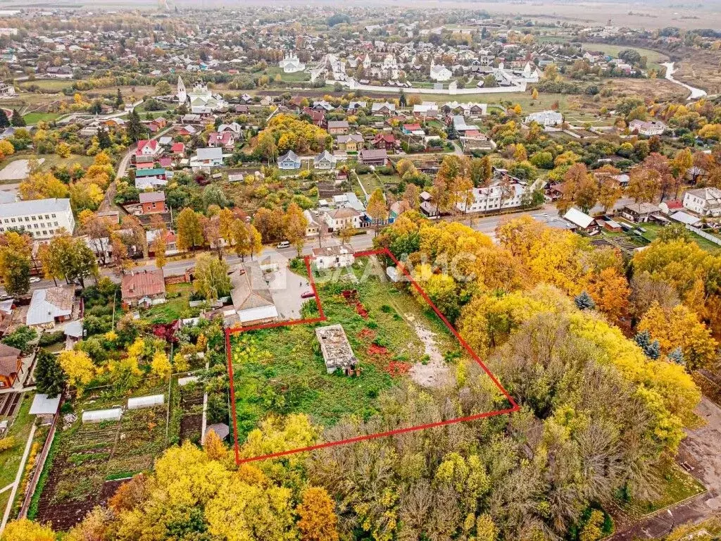 Участок в Владимирская область, Суздаль ул. Ленина, 118 (43.5 сот.) - Фото 1