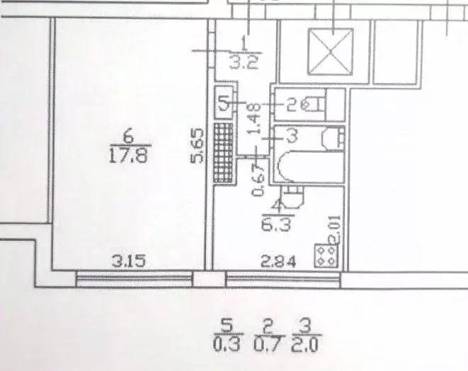 1-к кв. Санкт-Петербург ул. Партизана Германа, 14К2 (30.3 м) - Фото 2